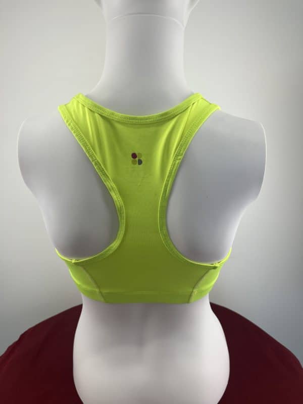 Women's Sweaty Betty Neon Yellow Sports Bra - Image 3
