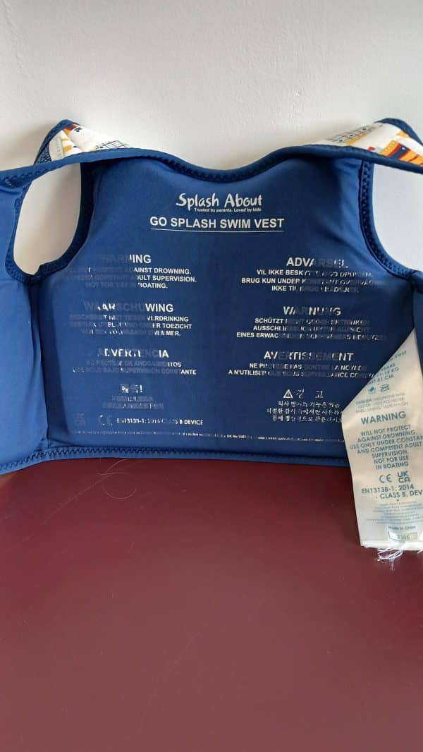 Splash About Go Splash Swim Vest - Image 4