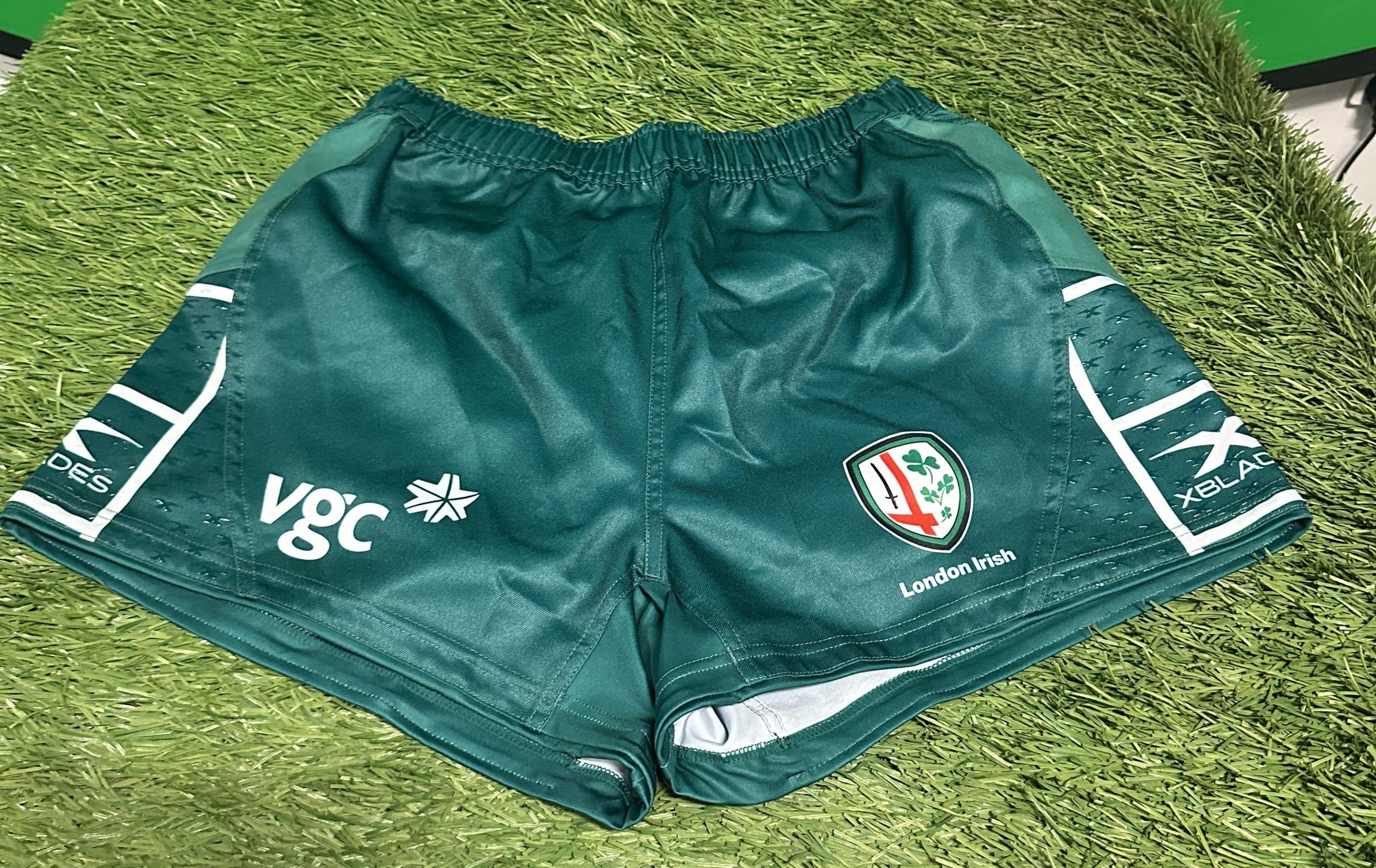 XBlades London Irish Green Shorts Large
