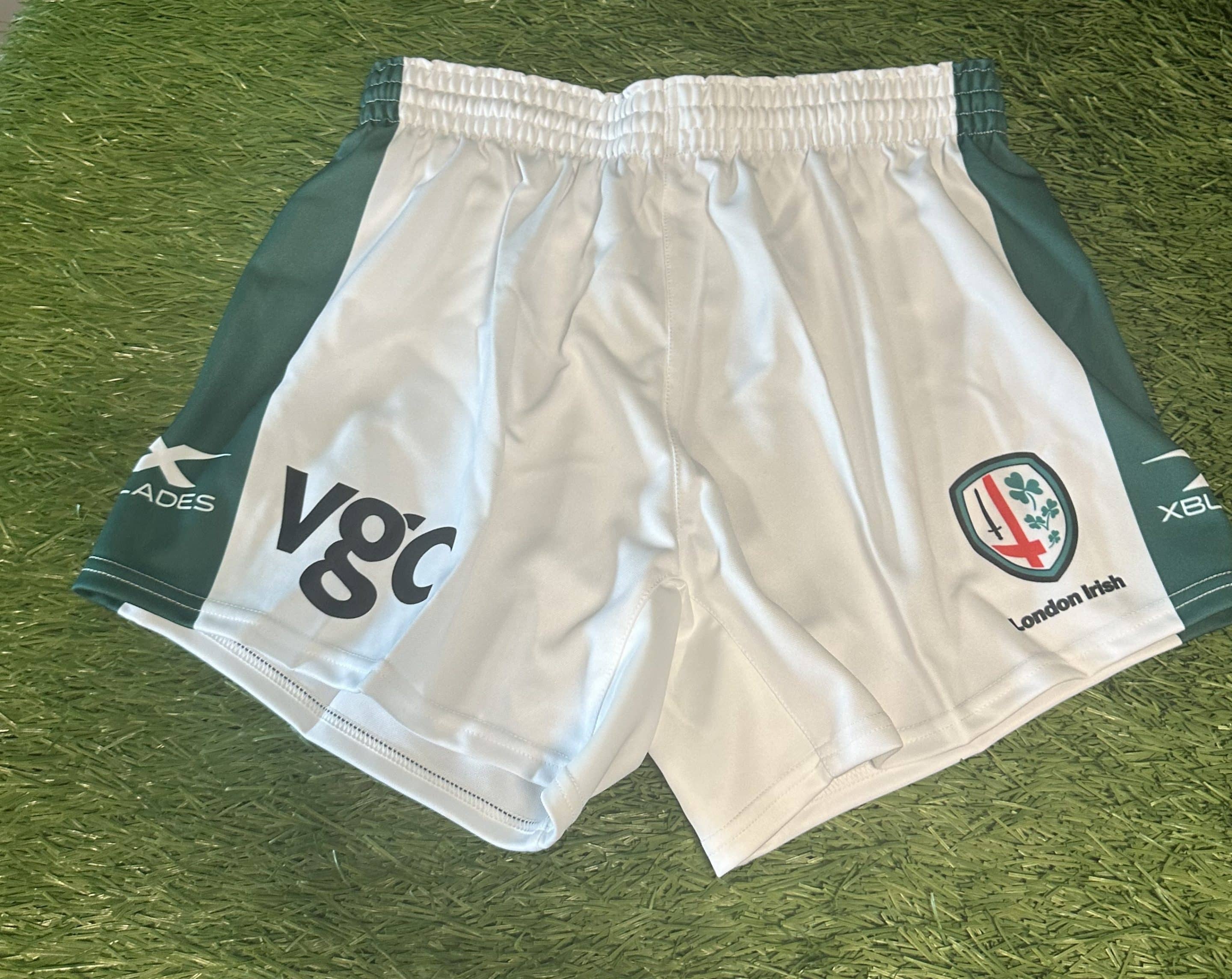 XBlades London Irish White Shorts Medium