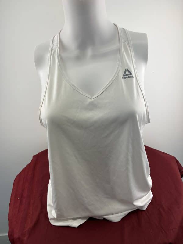 Reebok Women's White Vest