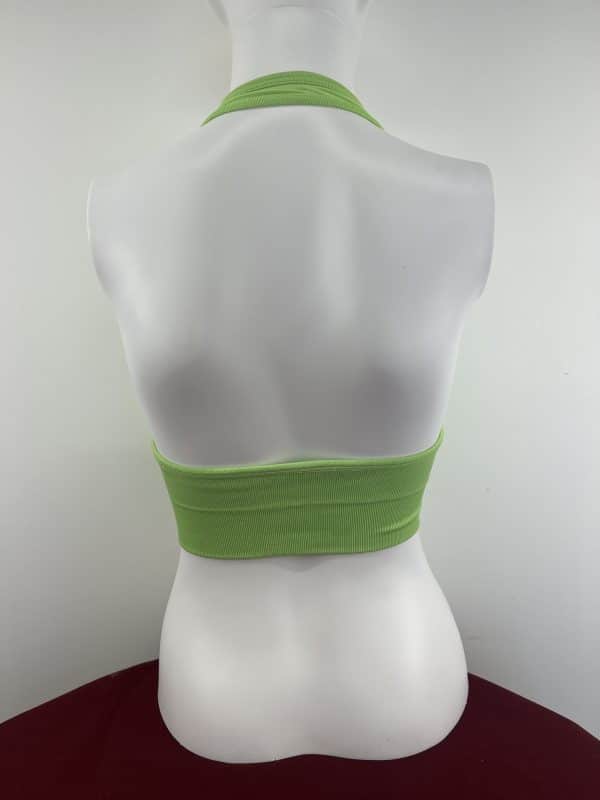 Women's Green Bo+Tee Sports Bra - Image 2