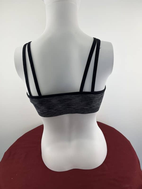 Women’s USA Pro Black Sports Bra - Image 3