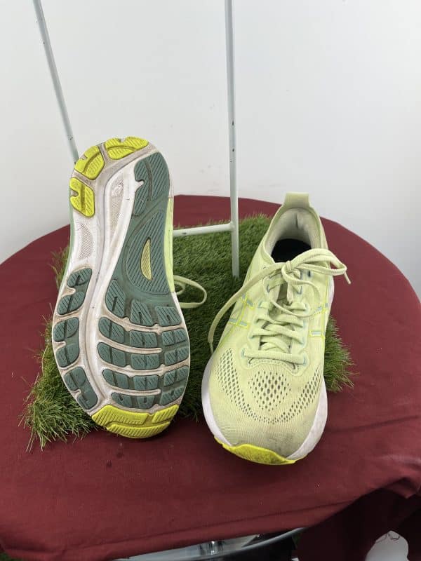 Asics Running Shoes Lime Green - Image 3