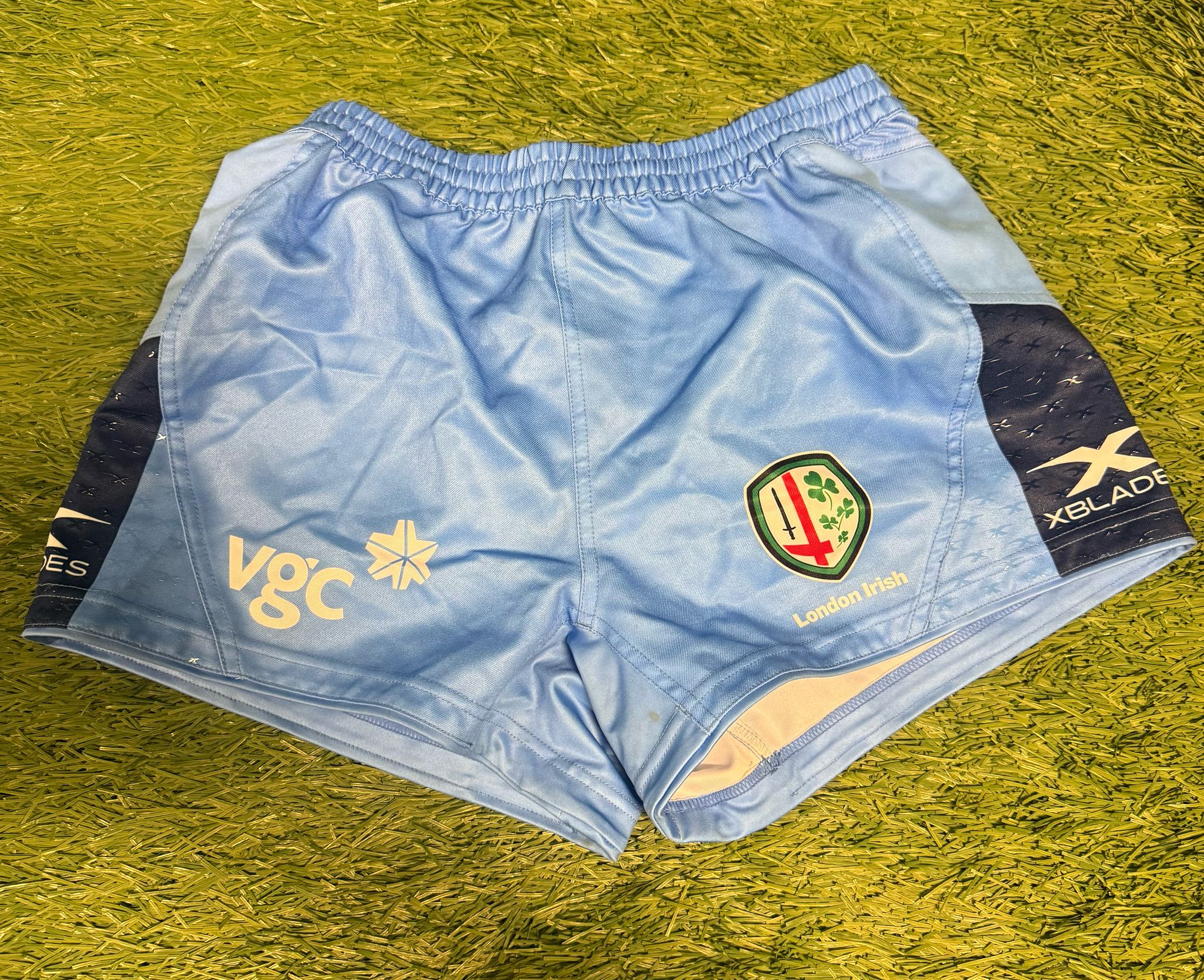 XBlades London Irish Blue Shorts Medium