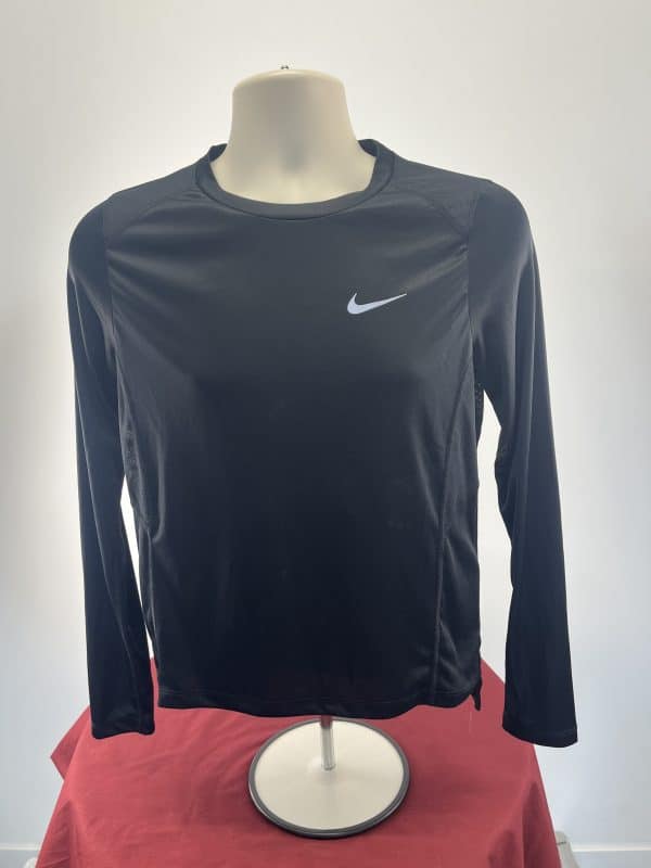 Nike Black Long-Sleeve Top