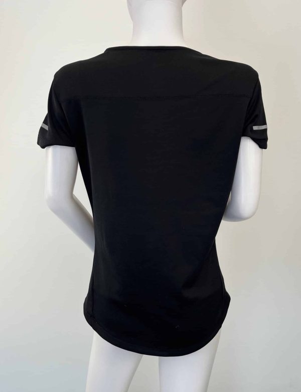 adidas Women's Black T-Shirt - Image 3