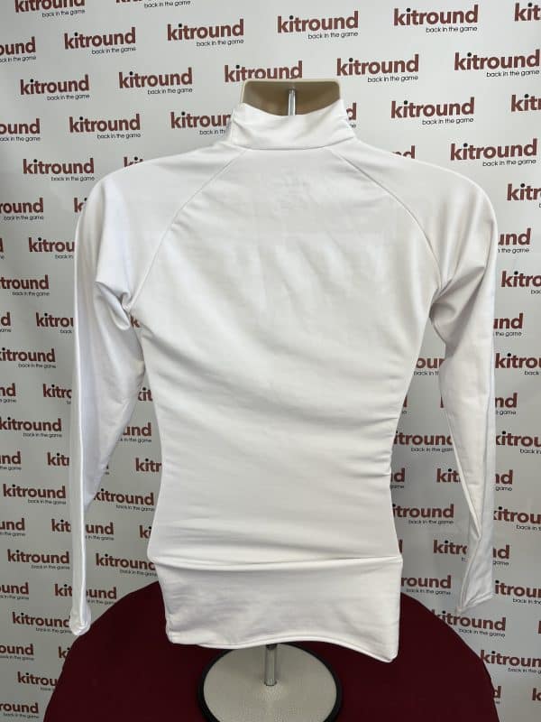 Men’s Dunlop White Long Sleeve Golf/Training Top - Image 2