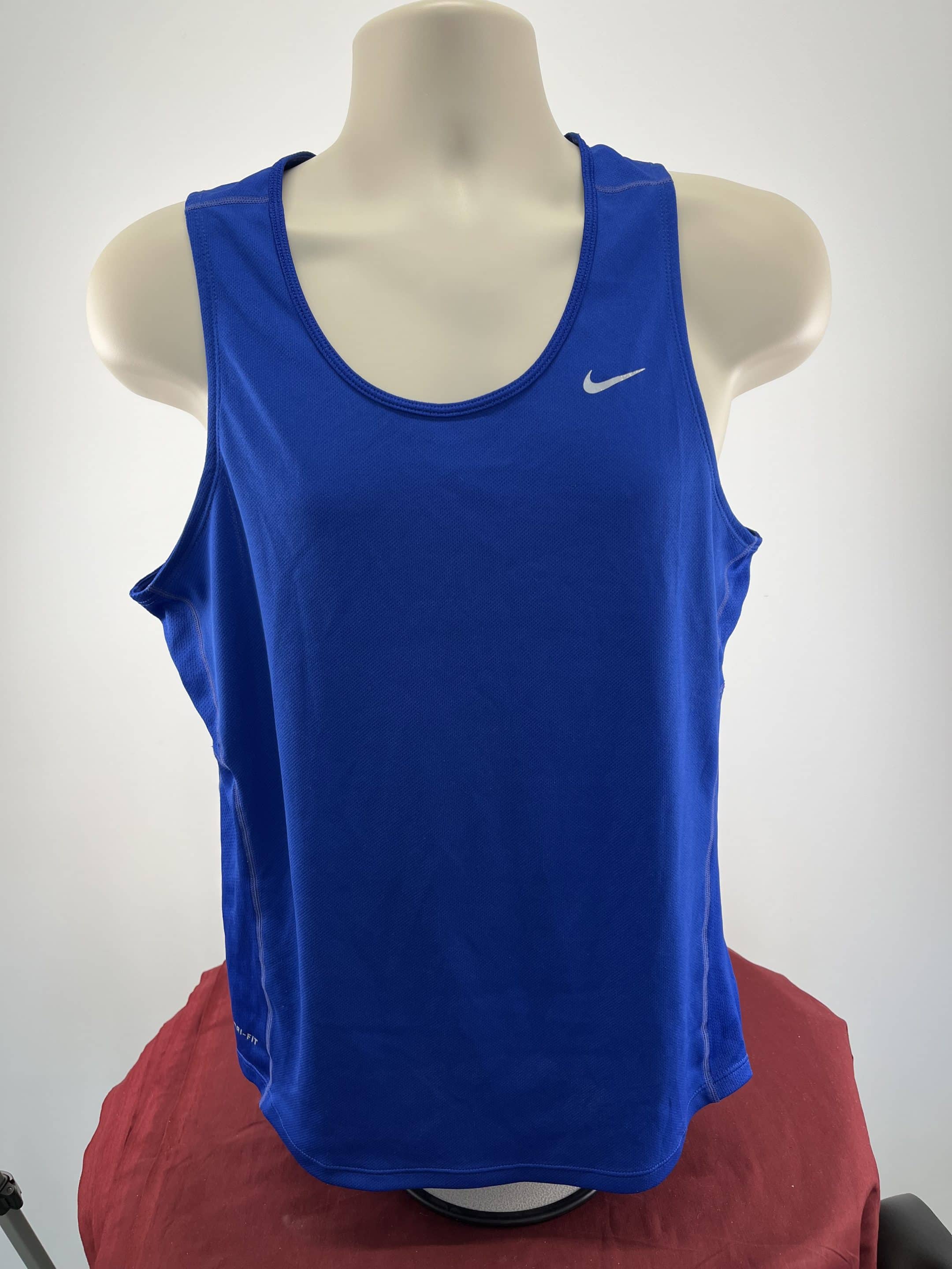 Nike Blue Sleeveless Athletic Top