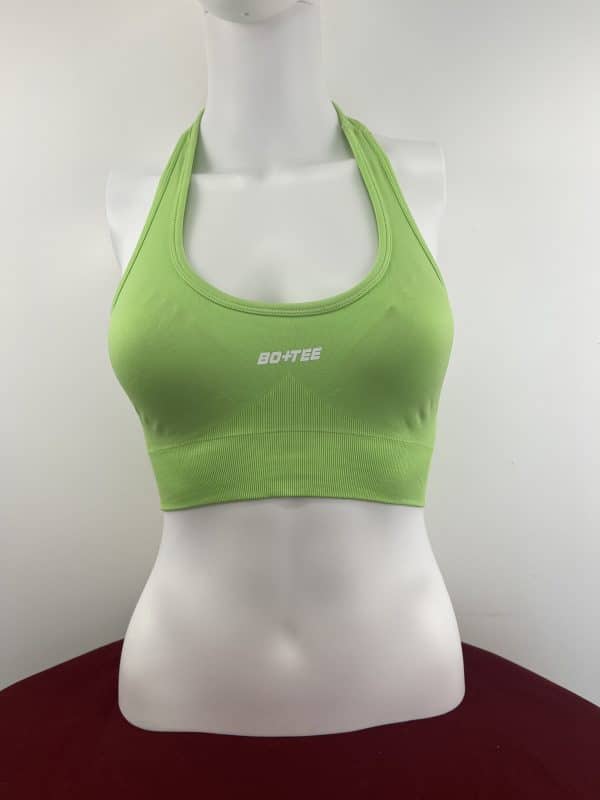 Women's Green Bo+Tee Sports Bra