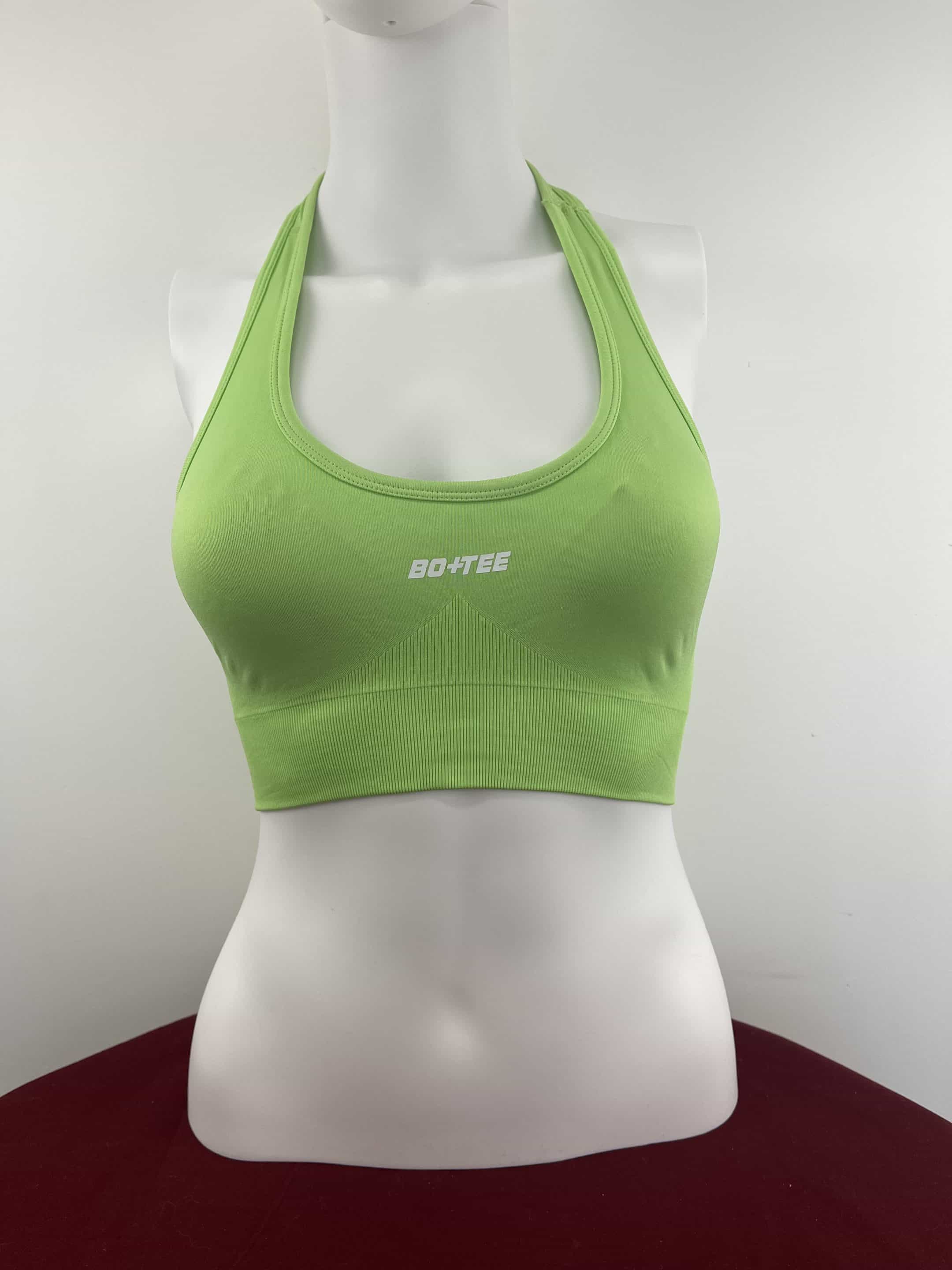 Women’s Green Bo+Tee Sports Bra
