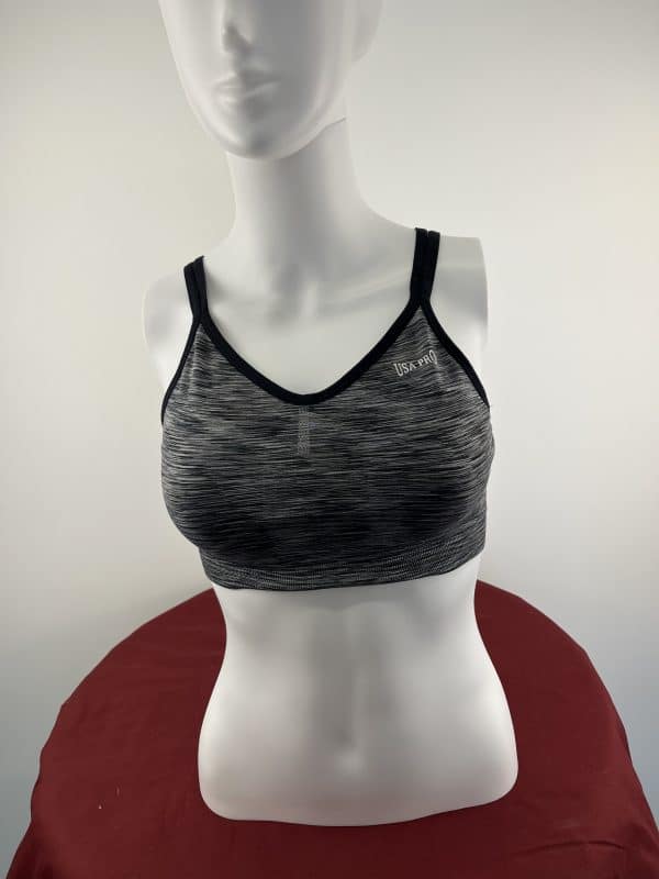 Women’s USA Pro Black Sports Bra