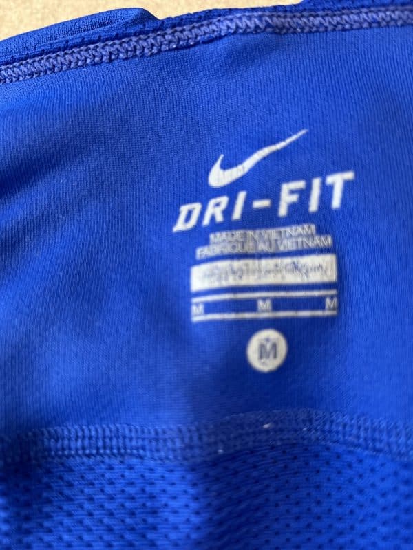 Nike Blue Sleeveless Athletic Top - Image 2