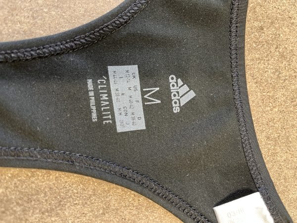 adidas Women's Black Sports Tank Top - Image 3