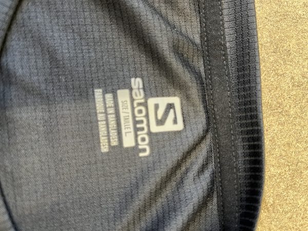 Men’s Salomon Long Sleeve Top - Image 2