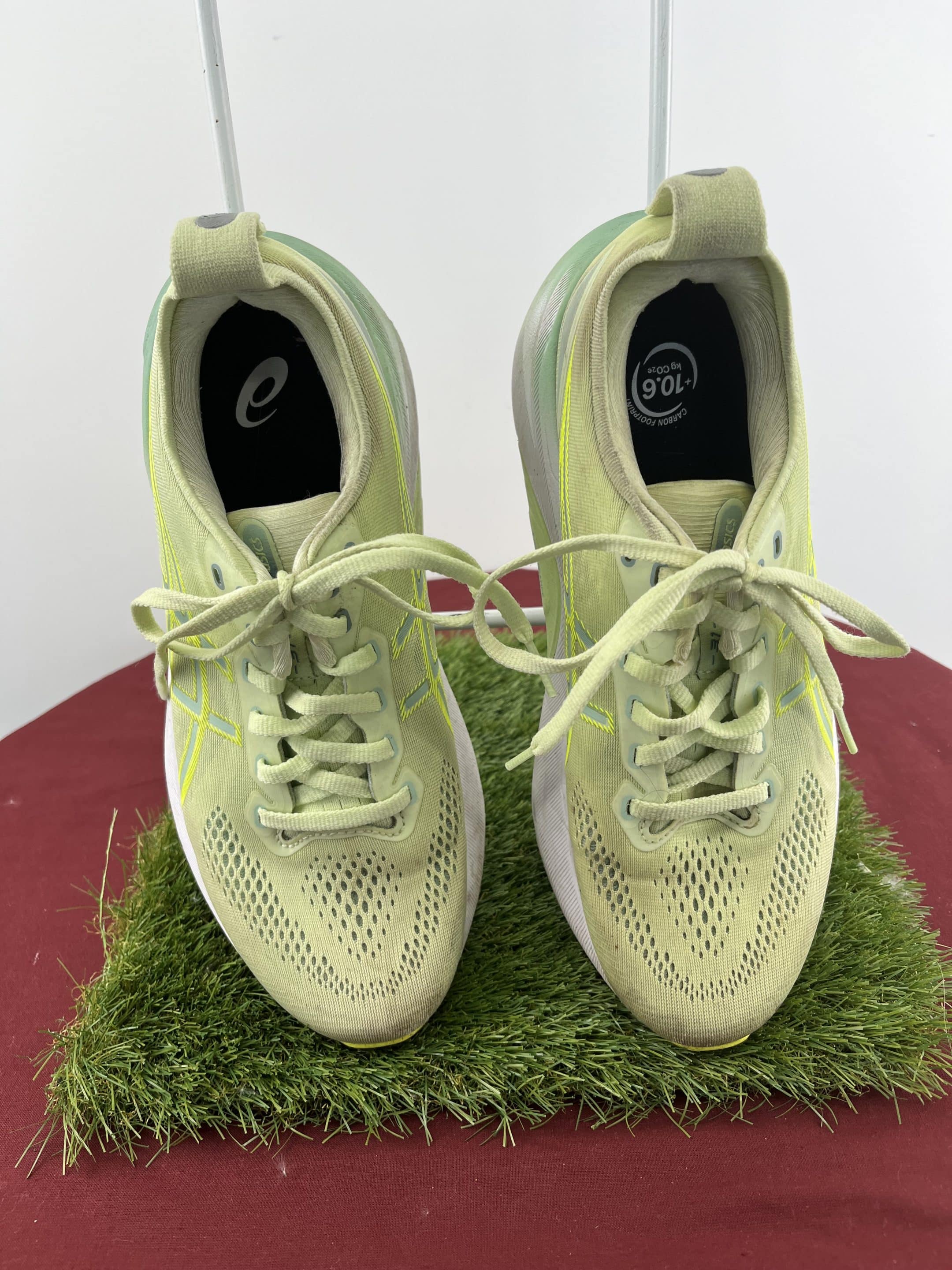 Asics Running Shoes Lime Green