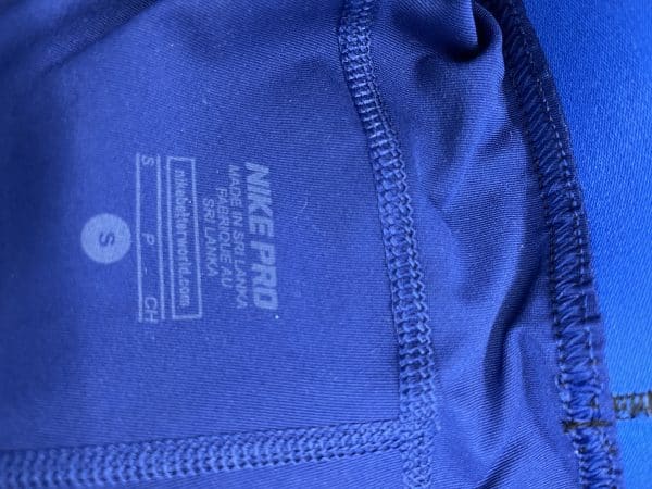 Women's Nike Blue Athletic Leggings - Image 2