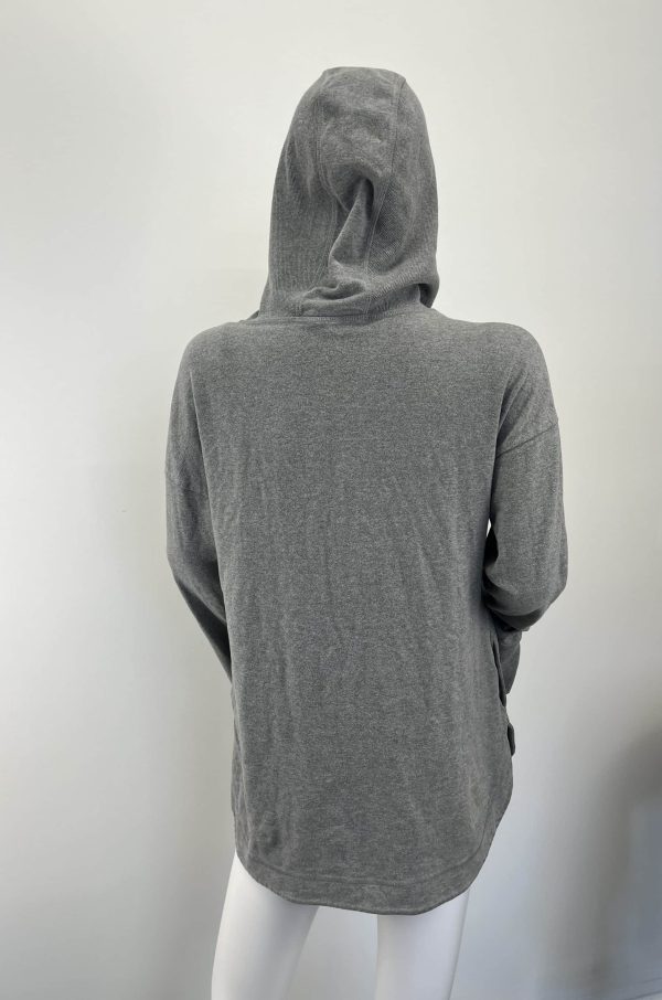 Women’s Sweaty Betty Grey Hooded Sweatshirt - Image 3