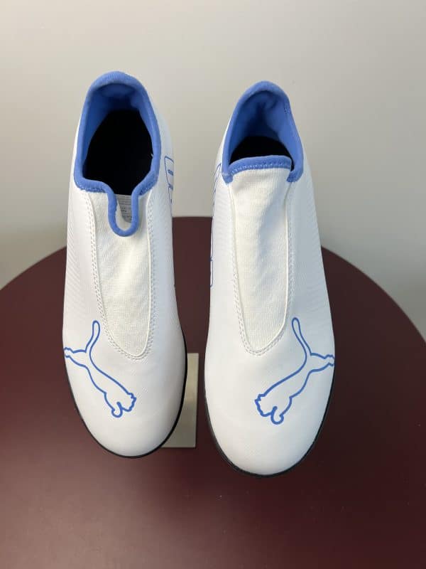 Puma Football Boots White and Blue