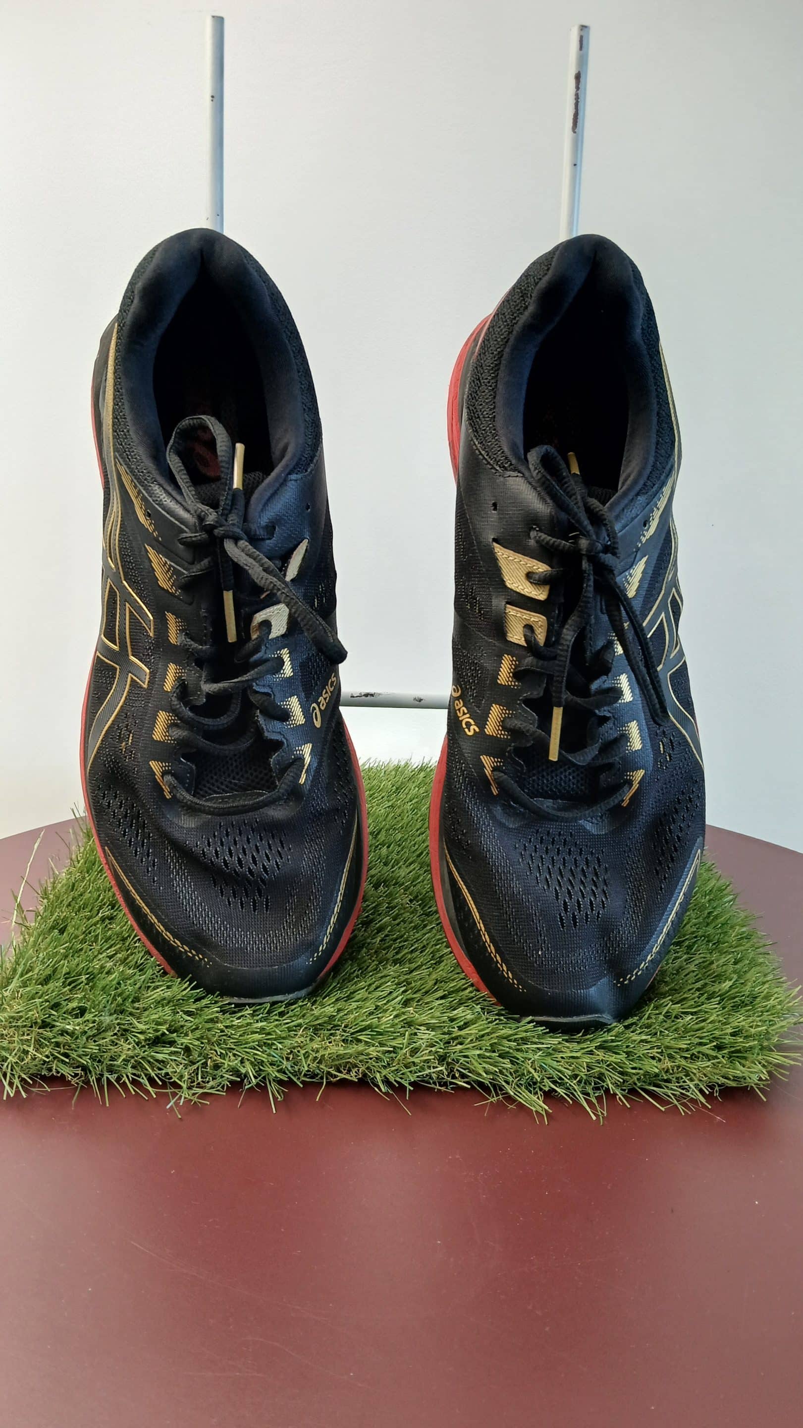 Asics Running Trainers Black & Red