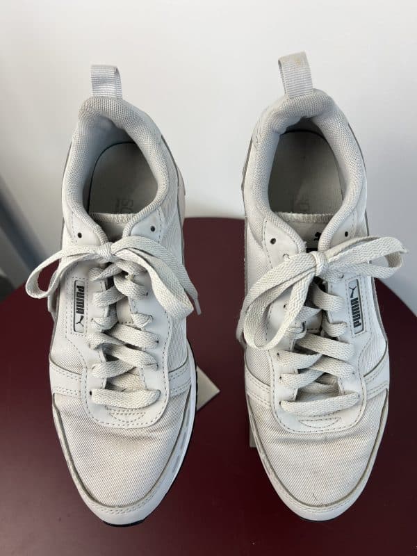 Puma White Trainers