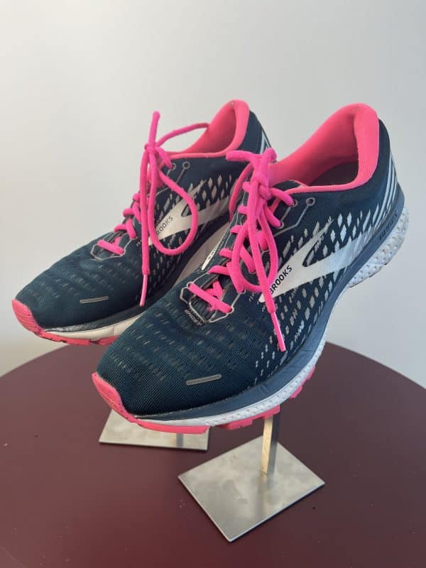 Brooks Running Shoes - Dark Blue with Pink Accents - Image 2