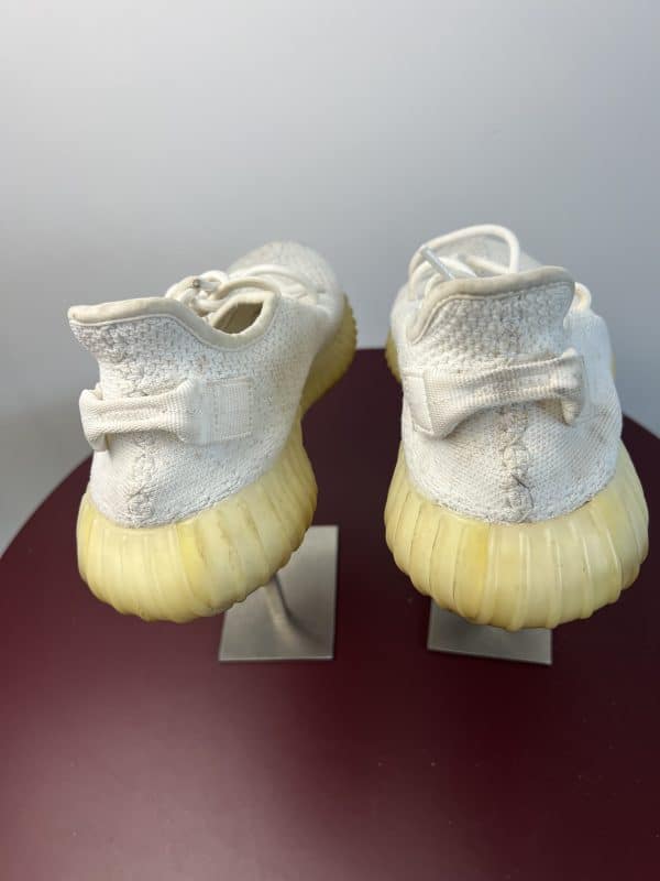 adidas Yeezy Boost 350 V2 Cream White Trainers - Image 2