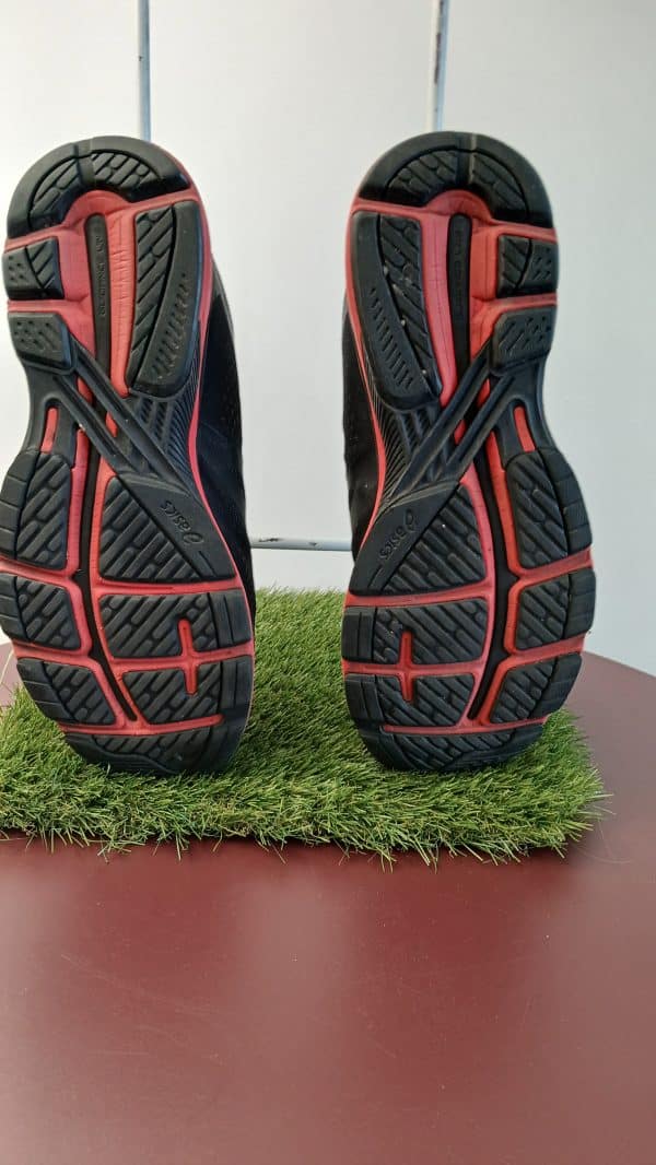 Asics Running Trainers Black & Red - Image 2
