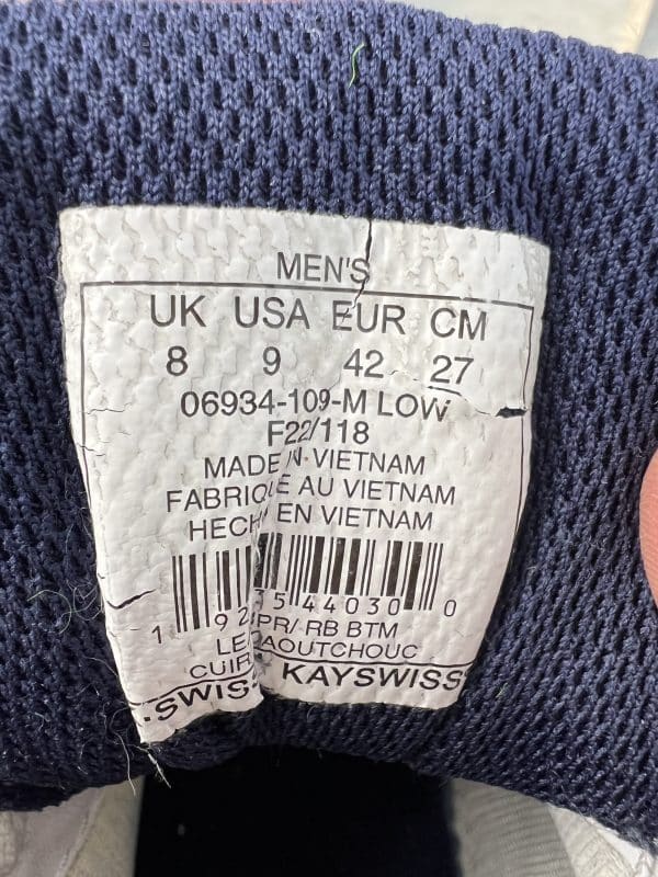 Men’s K Swiss Trainers - Image 4