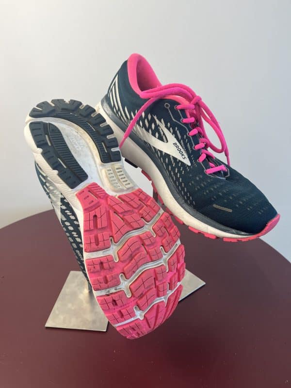 Brooks Running Shoes - Dark Blue with Pink Accents - Image 4