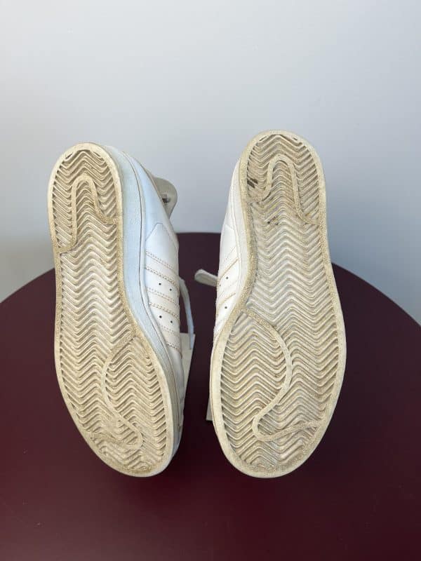 adidas Superstar White Trainers - Image 4
